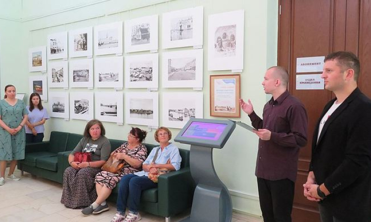 Открытие выставки «Великий Новгород – прошлое в фотографии»