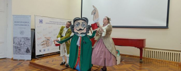Кукольный спектакль «Петр I» в областной библиотеке