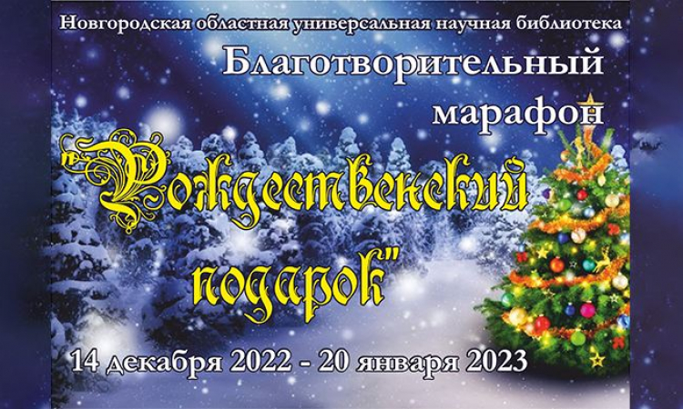 Акция «Рождественский подарок» в областной библиотеке