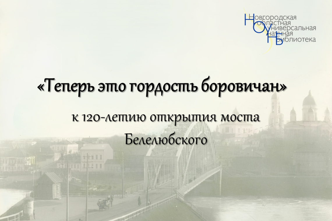 Книжно-иллюстративная выставка «Теперь это гордость боровичан»